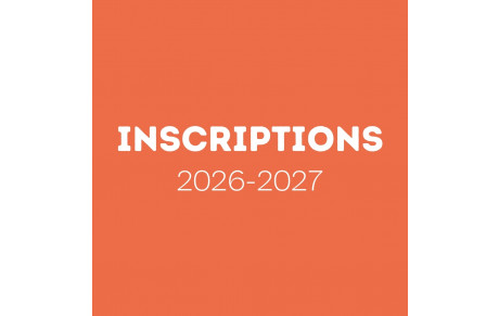 Inscriptions 2026-2027