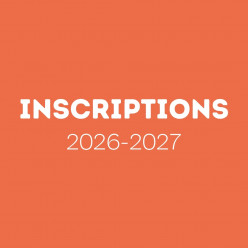 Inscriptions 2026-2027