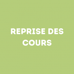 Reprise des cours | Saison 2026-2027